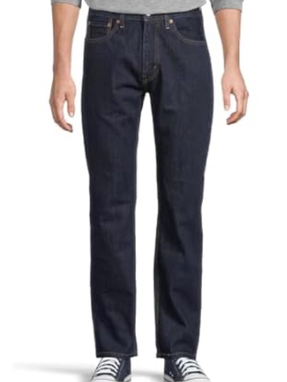 Levis 505 Jeans Mens Regular Rinse Size 40 x 32 NEW
